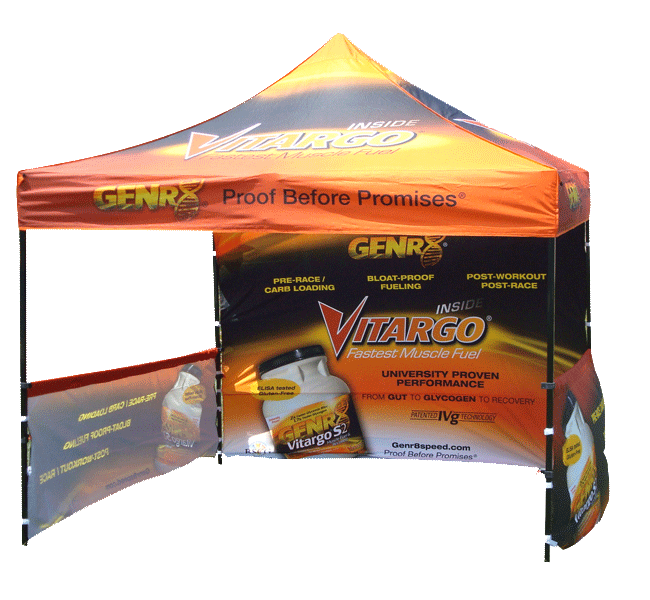 Custom Printed Tent with Logo