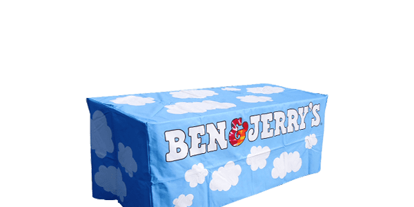 Table Cover: Ben & Jerry with Logo